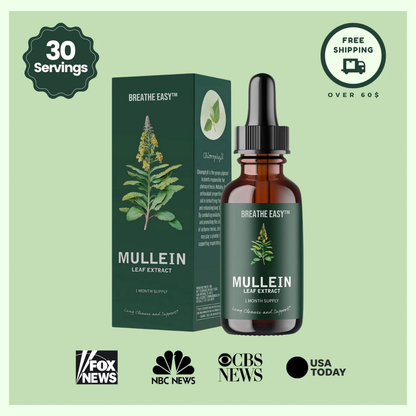 BreatheEasy™ 100% Natural Mullein Leaf Extract