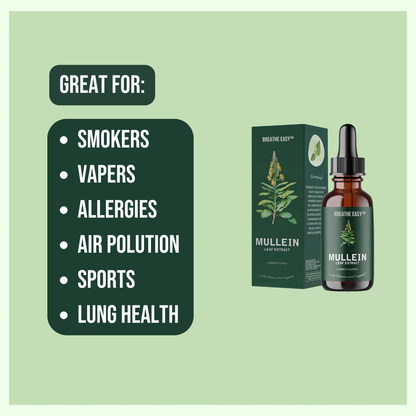 BreatheEasy™ 100% Natural Mullein Leaf Extract